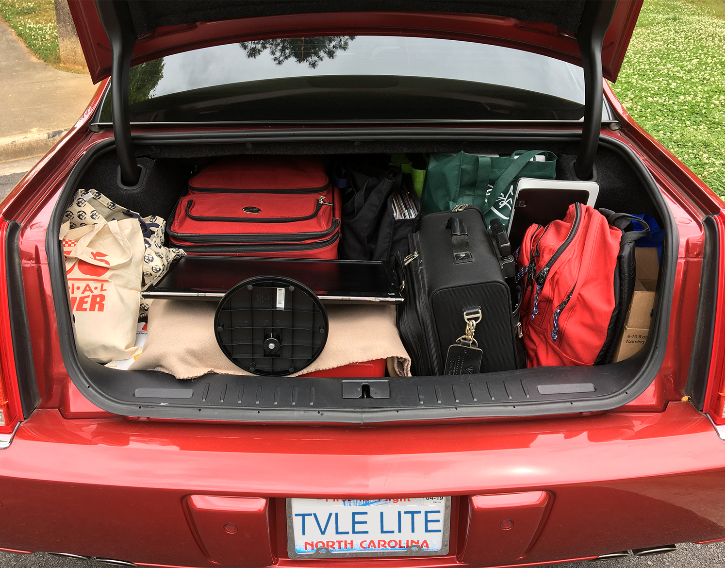 Organized Car Trunk