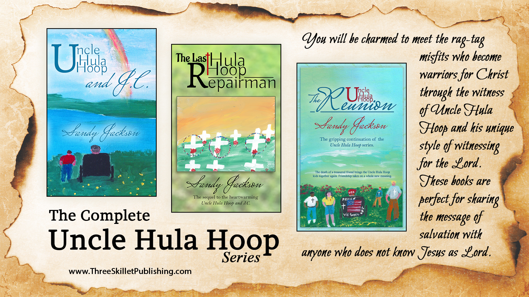 Three Book Banner for MCN